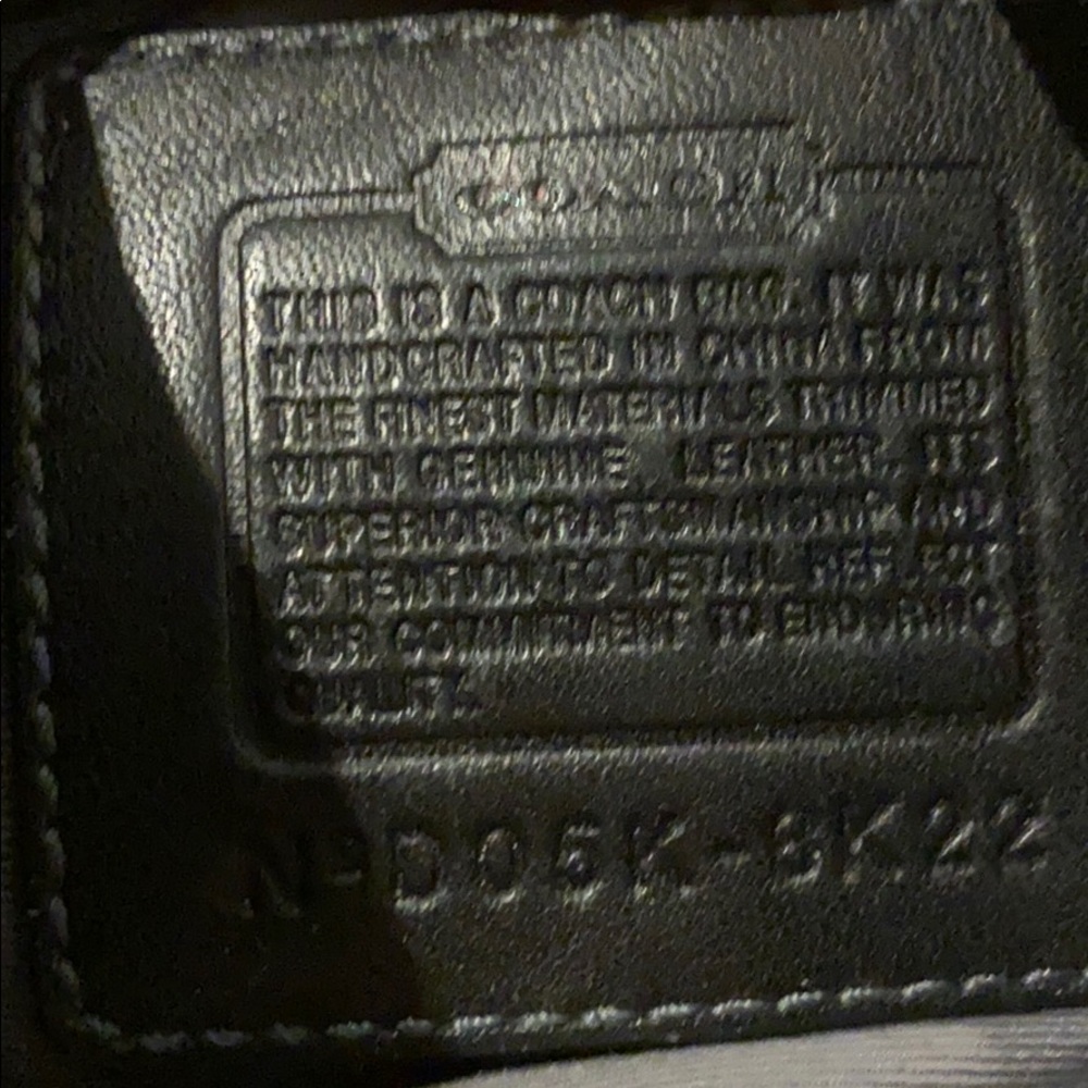 Authentic Coach Bag - image 5